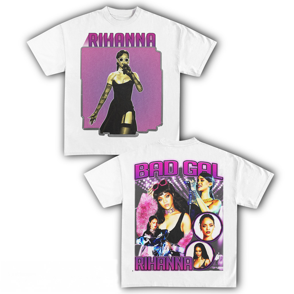 Rihanna Bad Gal T-Shirt Rihanna Merch Birthday Gifts For Music Lovers