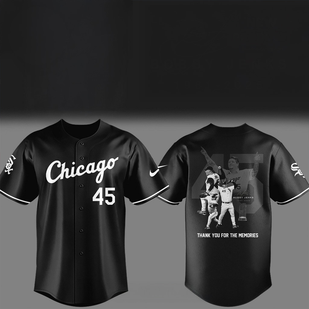 RIP Bobby Jenks 1981 - 2025 Signatures Baseball Jersey Memorial Gifts For Fans