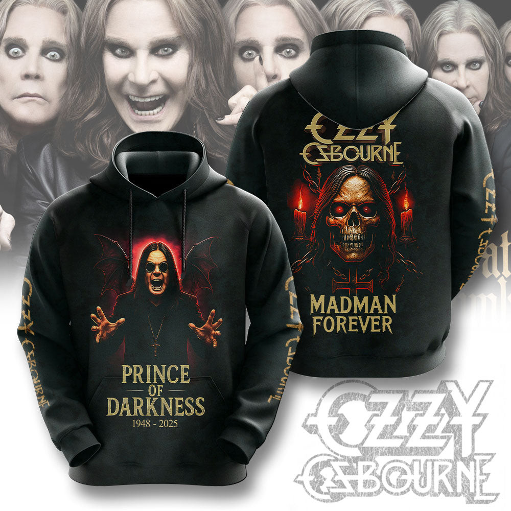 Rip Ozzy Osbourne Thank You For The Memories Hoodie Gifts For Someone Who Likes Music