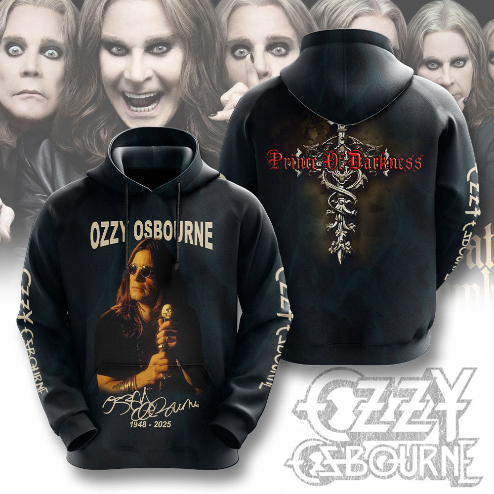 Rip Ozzy Osbourne Thank You For The Memories Hoodie Gifts For Someone Who Loves Music