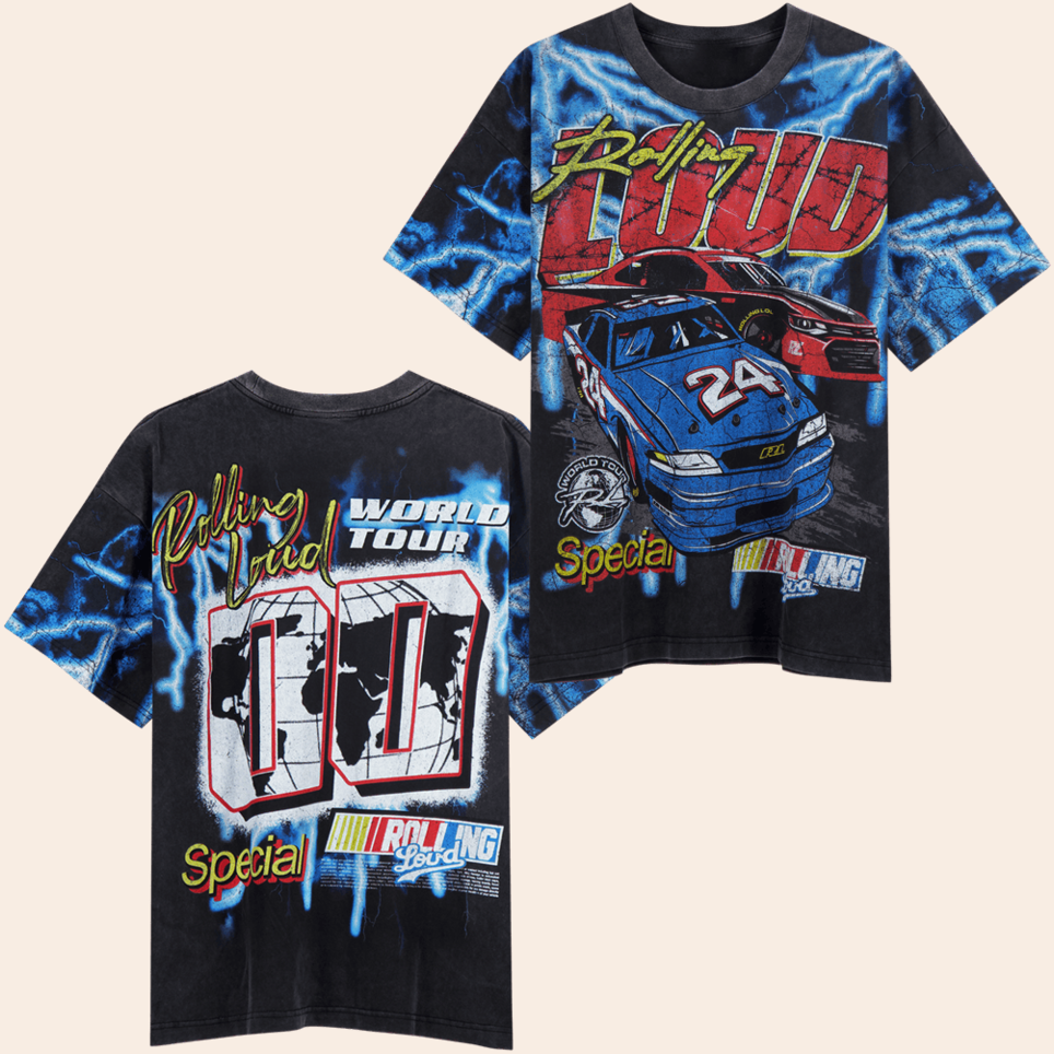 Rolling Loud WT24 On The Move T-Shirt Rolling Loud Merch Gifts For Husband Gifts For Best Friend