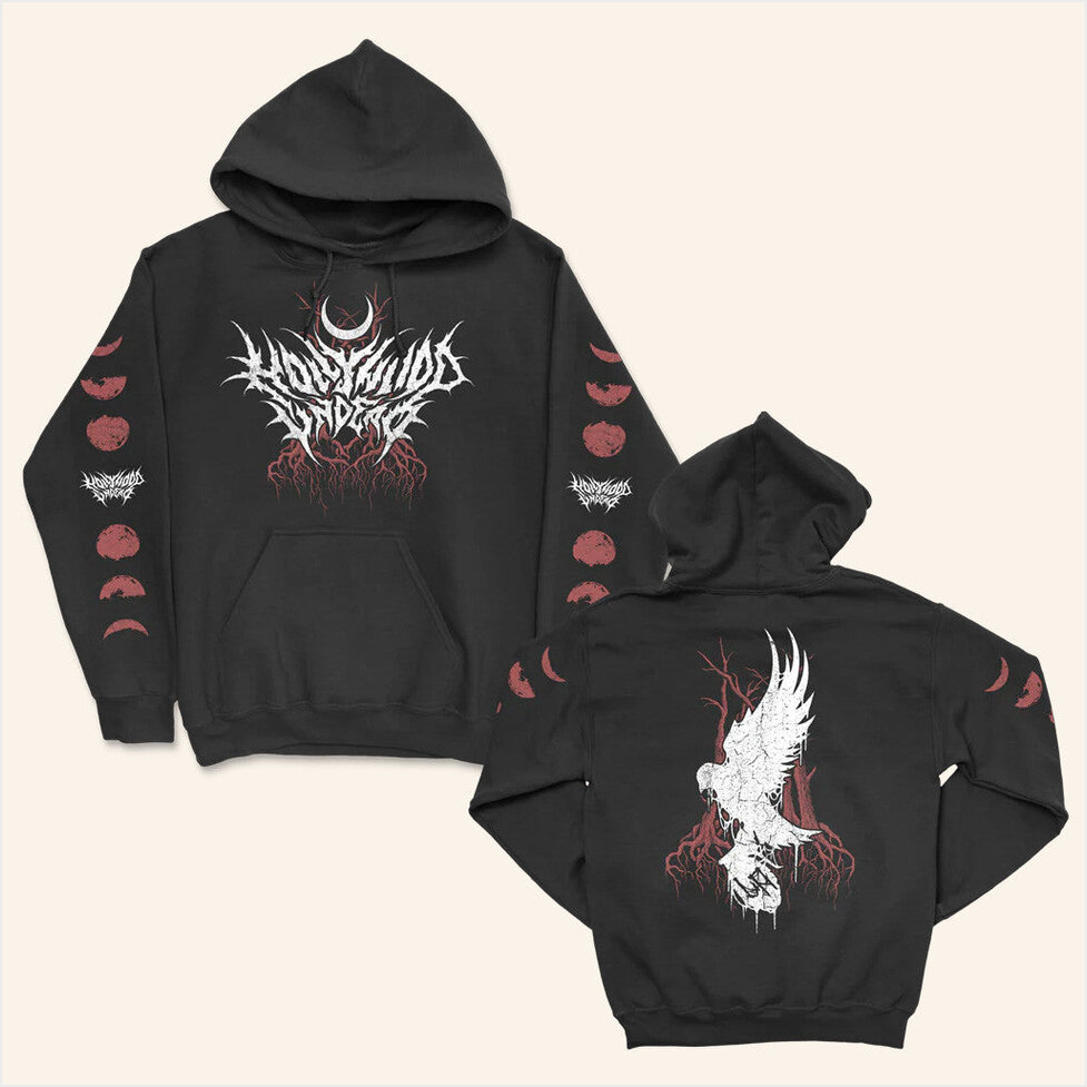 Roots Black Hoodie Hollywood Undead Merch Gift Ideas For Dad BFF Birthday Gifts