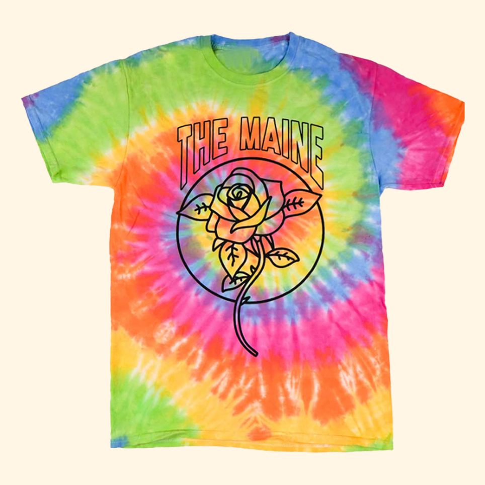 Rose Rainbow Tie Dye T-Shirt 81 Twenty Three Merch Unique Dad Birthday Gifts For Father's Day