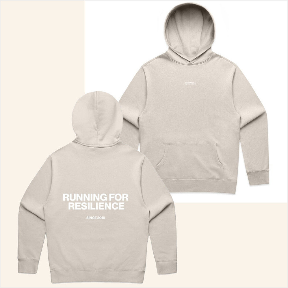 Run Club Hoodie Running For Resilience Merch Present For Husband Best Friend Birthday Gifts