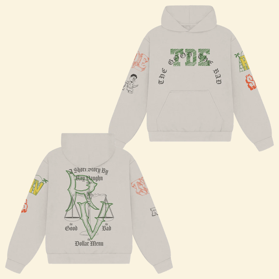 RV Good Bad Hoodie TDE Merch Top Dawg Entertainment Merch First Fathers Day Birthday Gift