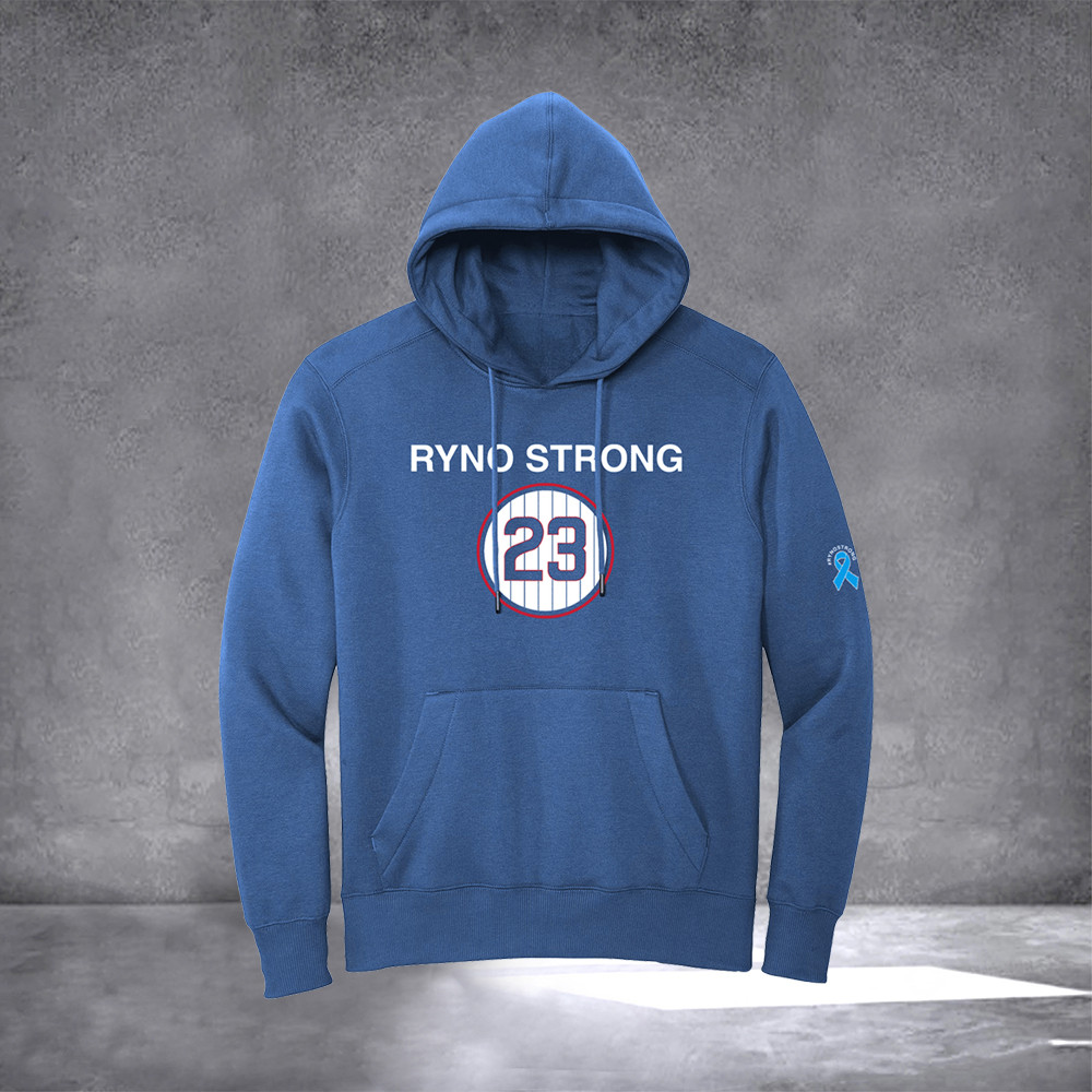 Ryne Sandberg The Ryno Fo23ver Forever 23 Hoodie Ryno Strong 23 Hooded Sweatshirt