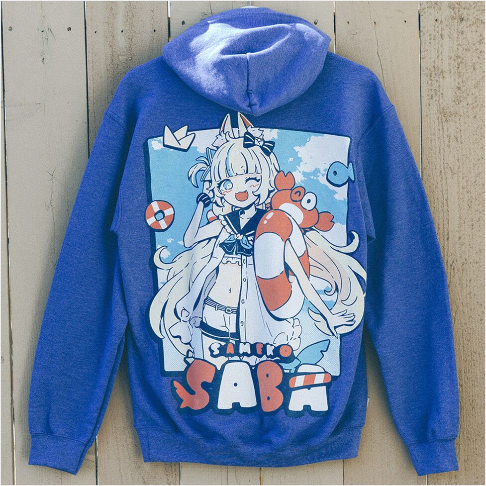 Saba Hoodie Omocat X Sameko Saba Merch Best Friend Gift Ideas (Copy) Birthday Gifts For BFF