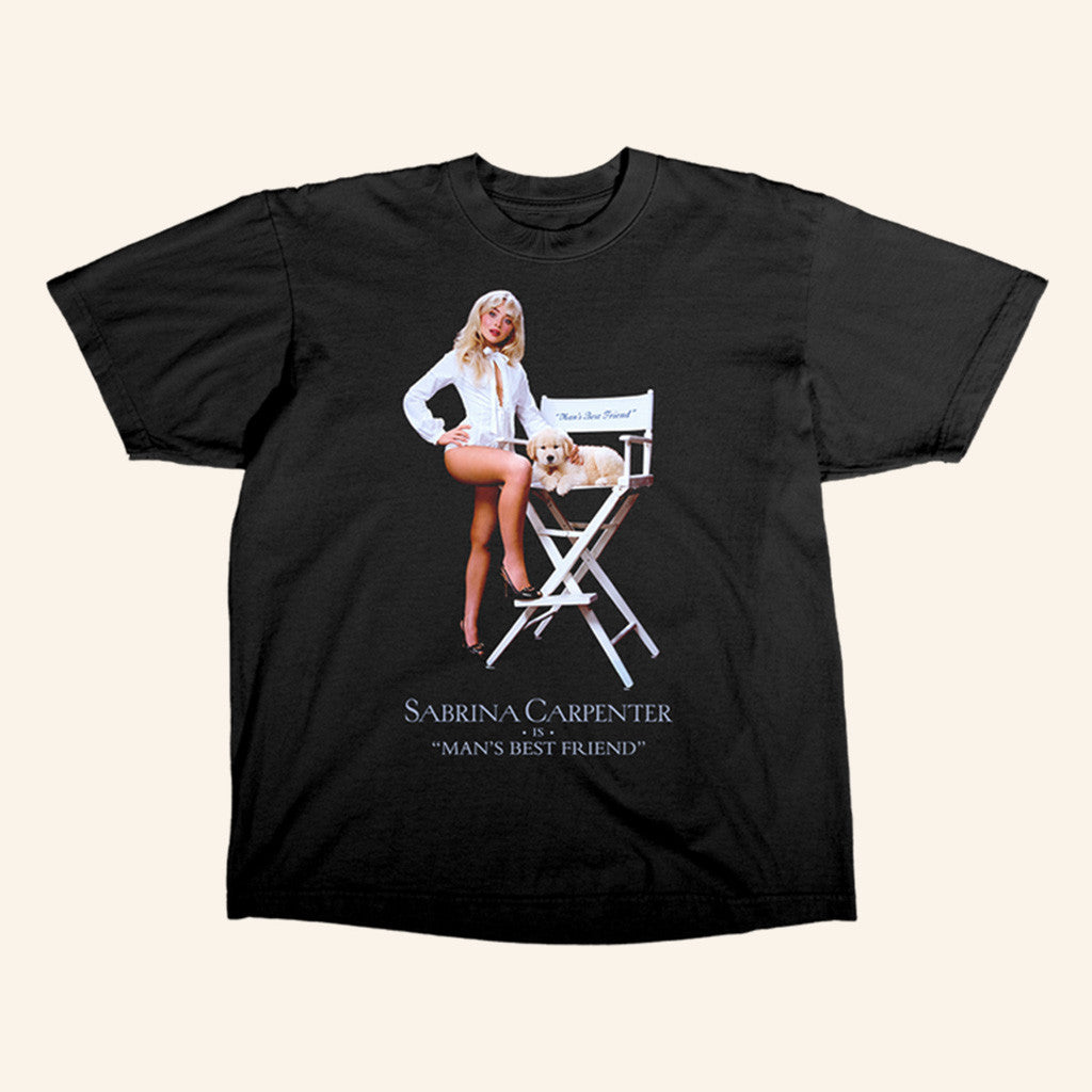 Sabrina Carpenter Merch Man's Best Friend T-Shirt Man's Best Friend Apparel Gifts For Wife