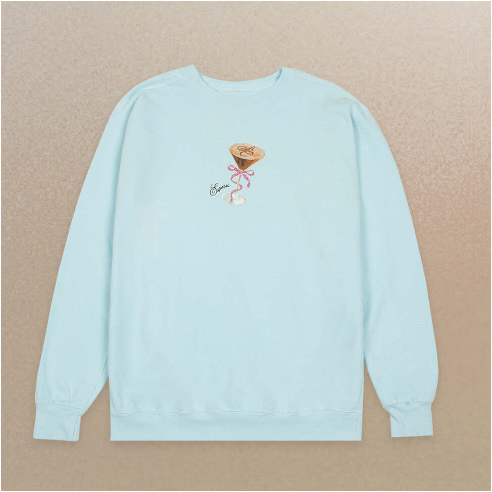 Sabrina Carpenter Tour Merch Sweatshirt Espresso Martini Crewneck Short N Sweet Merchandise