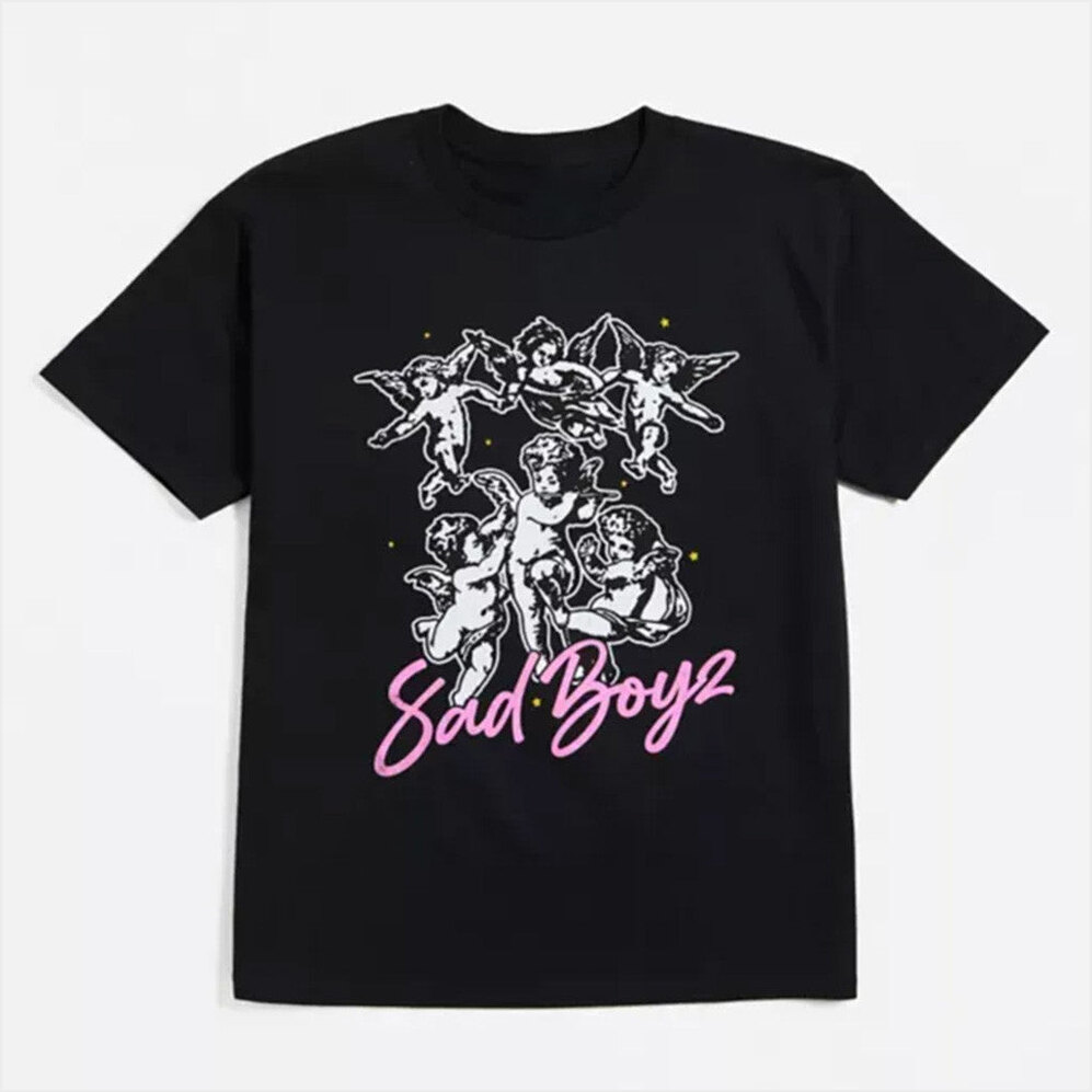 Sad Boyz Angels T-Shirt Junior H Sad Boyz Merch Birthday Gifts For Friends Christmas Presents