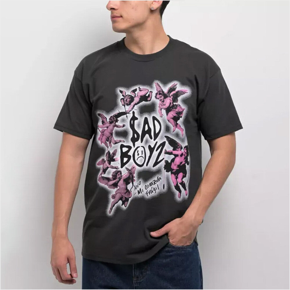 Sad Boyz Cherub T-Shirt Junior H Sad Boyz Merch Birthday Gifts For Husband Gifts For BFF