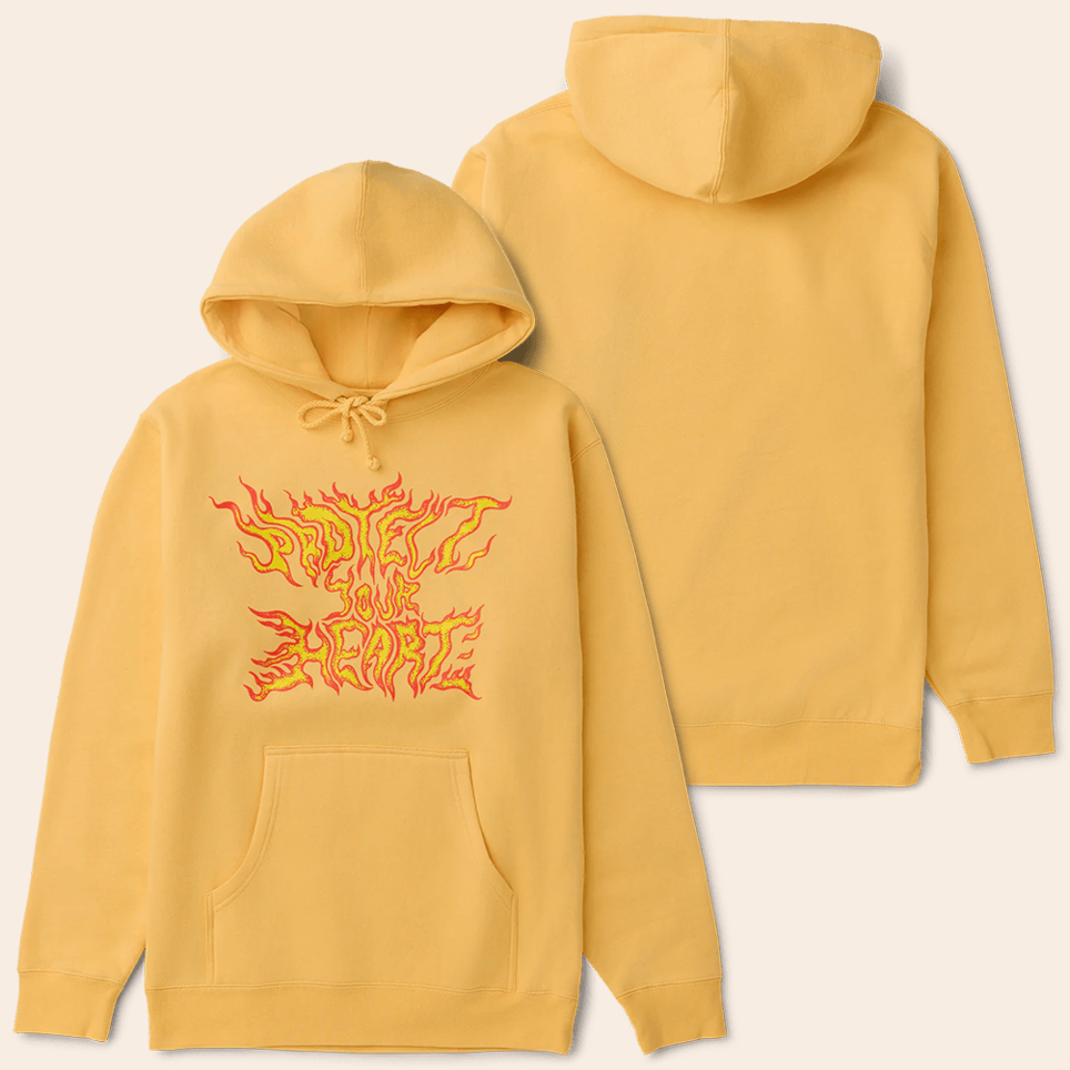 Sam And Colby Hodoie Protect Your Heart Peach Hoodie XPLR Merch 1St Mothers Day Birthday Gifts