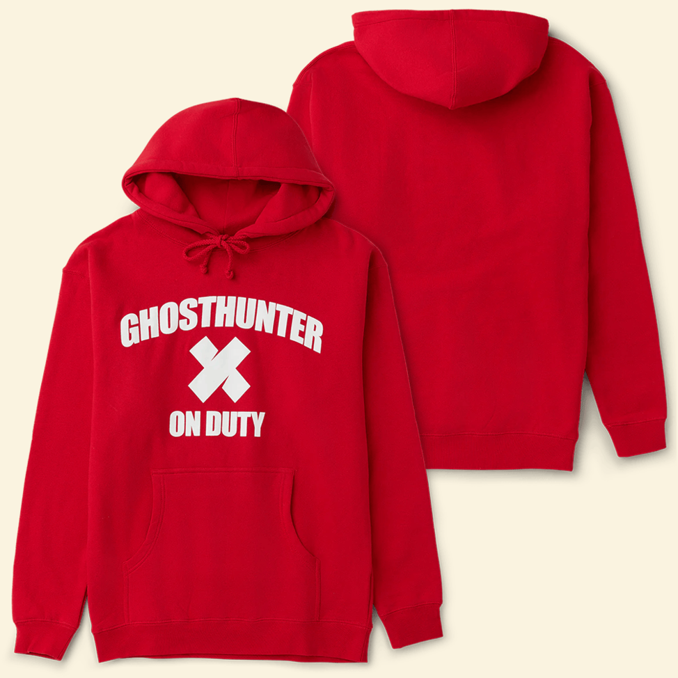 Sam And Colby Hoodie XPLR Merch Ghost Hunter On Duty Hoodie Gifts For Father's Day From Wife
