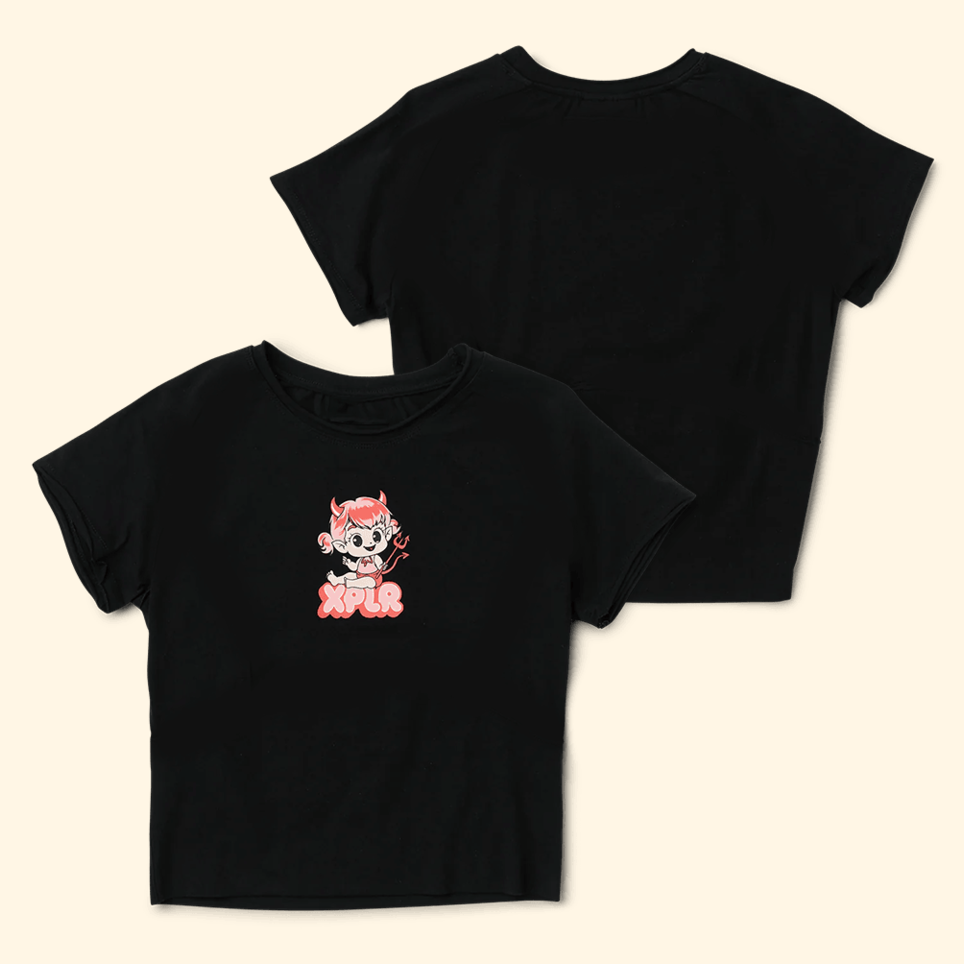 Sam And Colby Shirt XPLR Merch Devil Baby Tee Mother's Day Birthday Gifts For Daughter