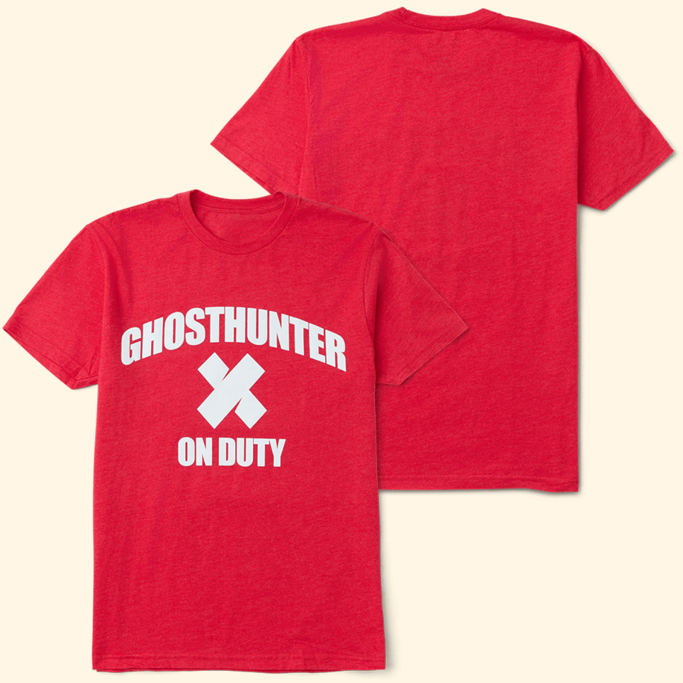Sam And Colby Shirt XPLR Merch Ghost Hunter On Duty T-Shirt Gifts For Father's Day From Wife
