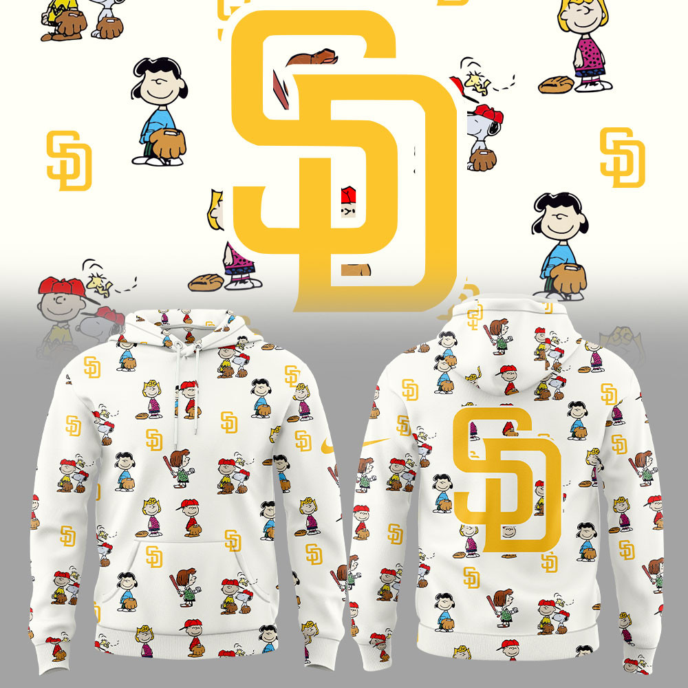 San Diego 75th Anniversary Of Peanuts San Diego Hoodie Great Gifts For Anime Fans