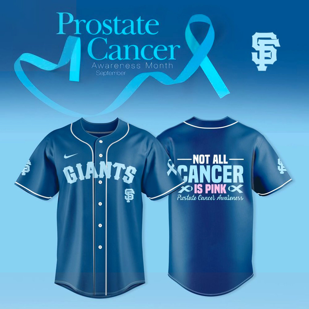 San Francisco Giants Prostate Cancer Awareness Month September Jersey Giants Merch