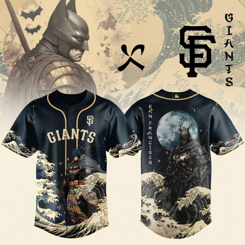 San Francisco Giants X Batman Night Limited Edition Jersey 2025