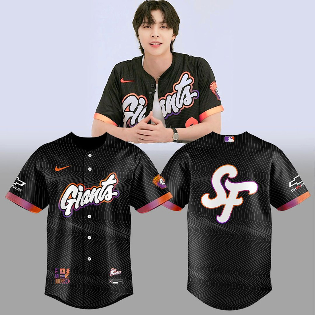 San Francisco Giants X Johnny Suh Jersey San Francisco Giants Merch Gifts For Baseball Fans