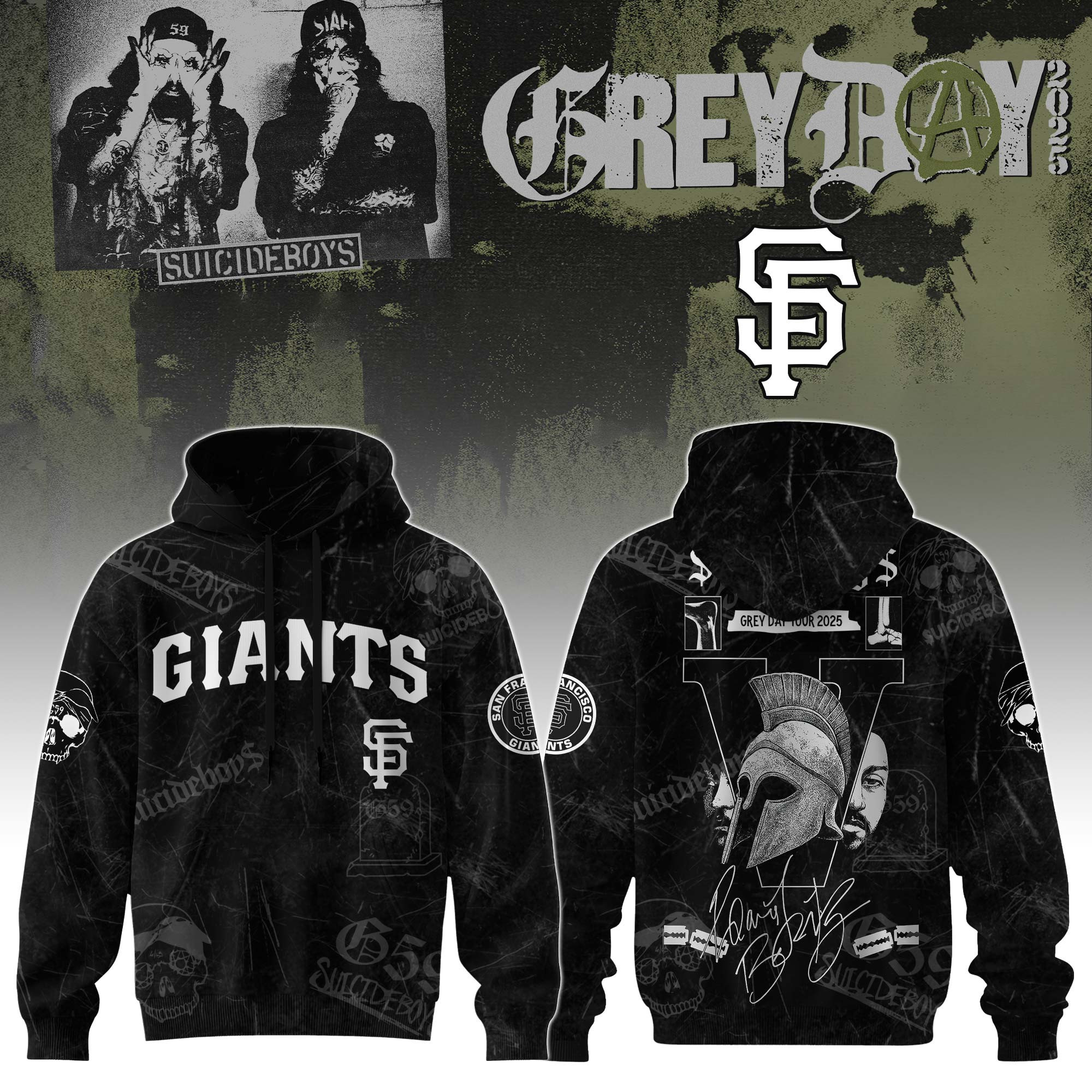 San Francisco Giants X Suicideboys G59 Hoodie 2025 Gift For Baseball Fans