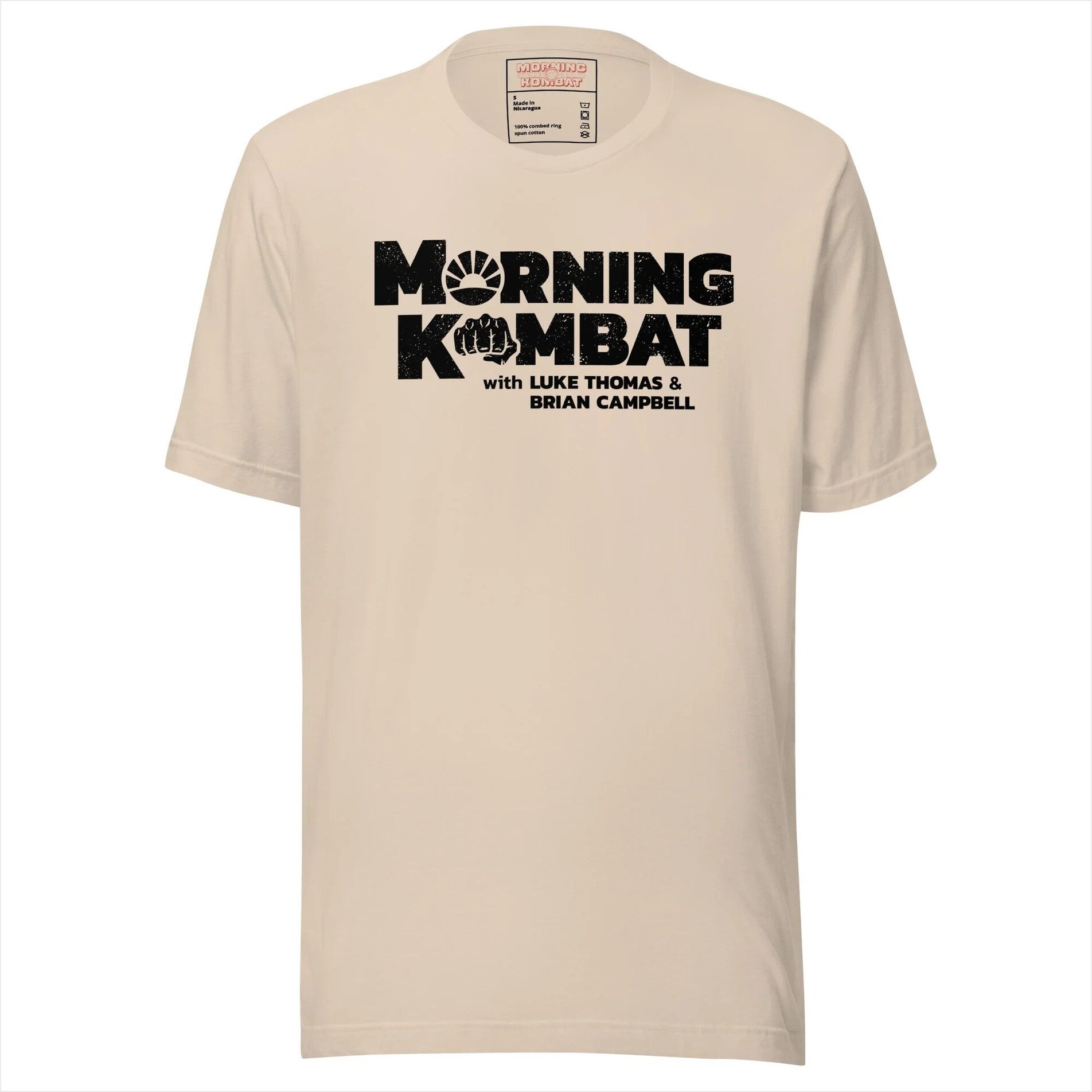 Sand Morning Kombat T-Shirt Morning Kombat Merch Fathers Day Birthday Gift From Daughter