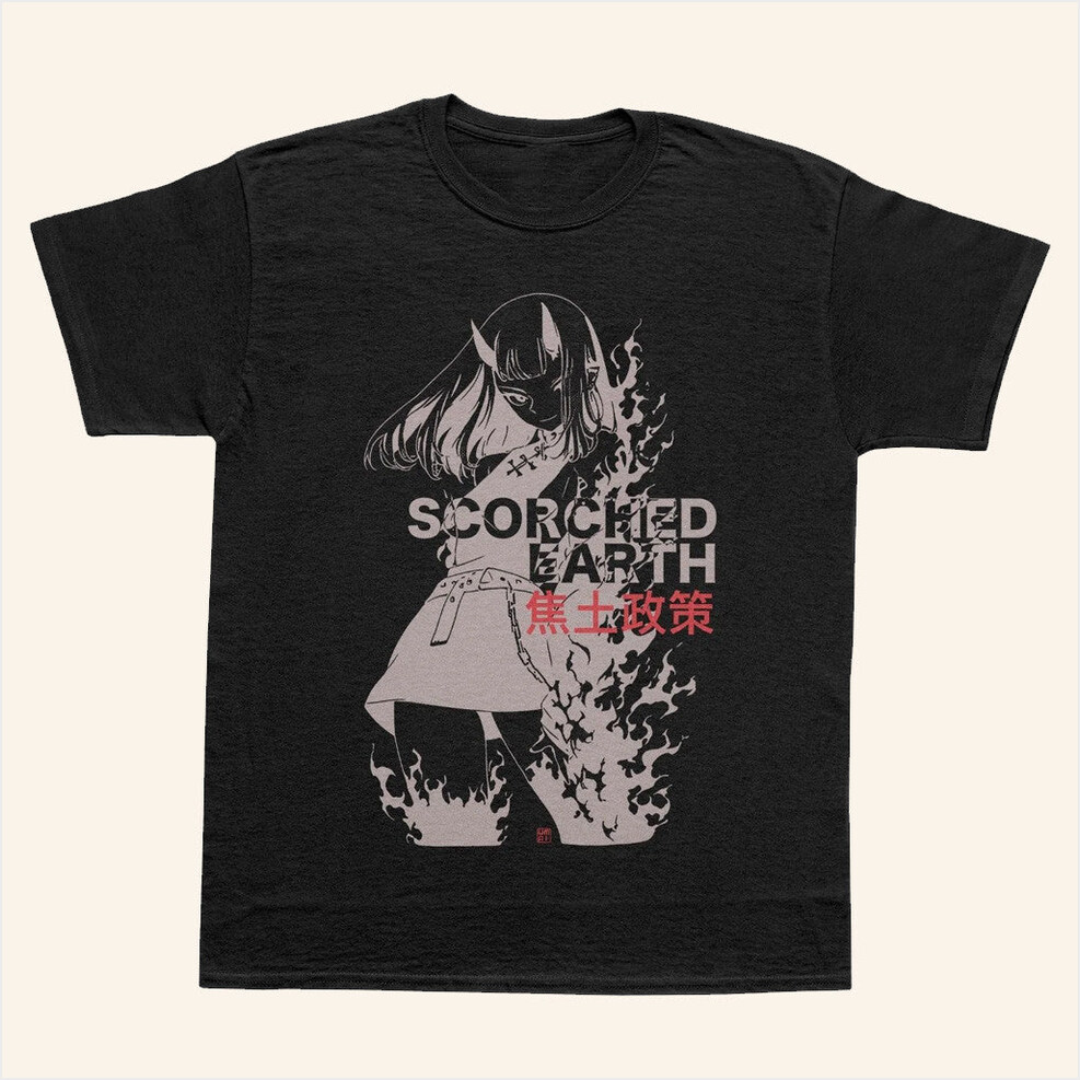 Scorched Earth T-Shirt Umai Clothing Merch Birthday Gifts For Besties Christmas Presents