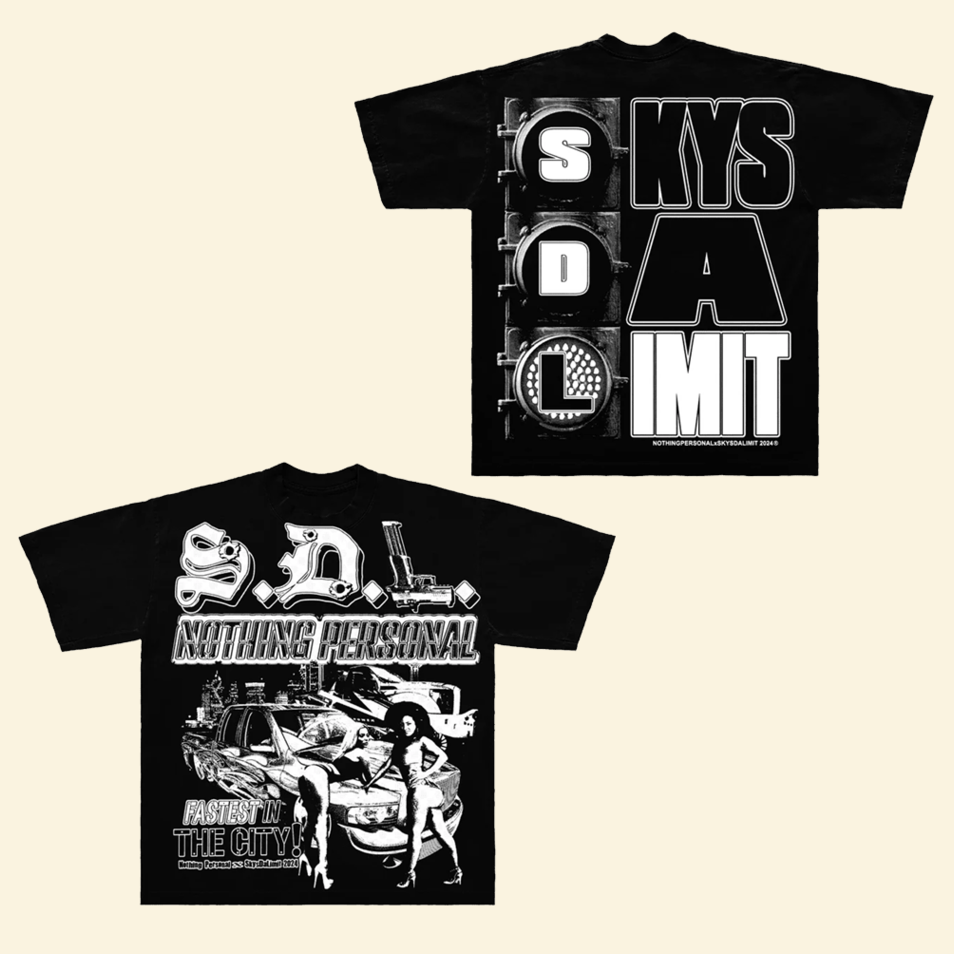 SDL Shirt Skysdalimittt T-Shirt SDL Merch Fastest In The City Tee Stepdad Gifts For Father's Day