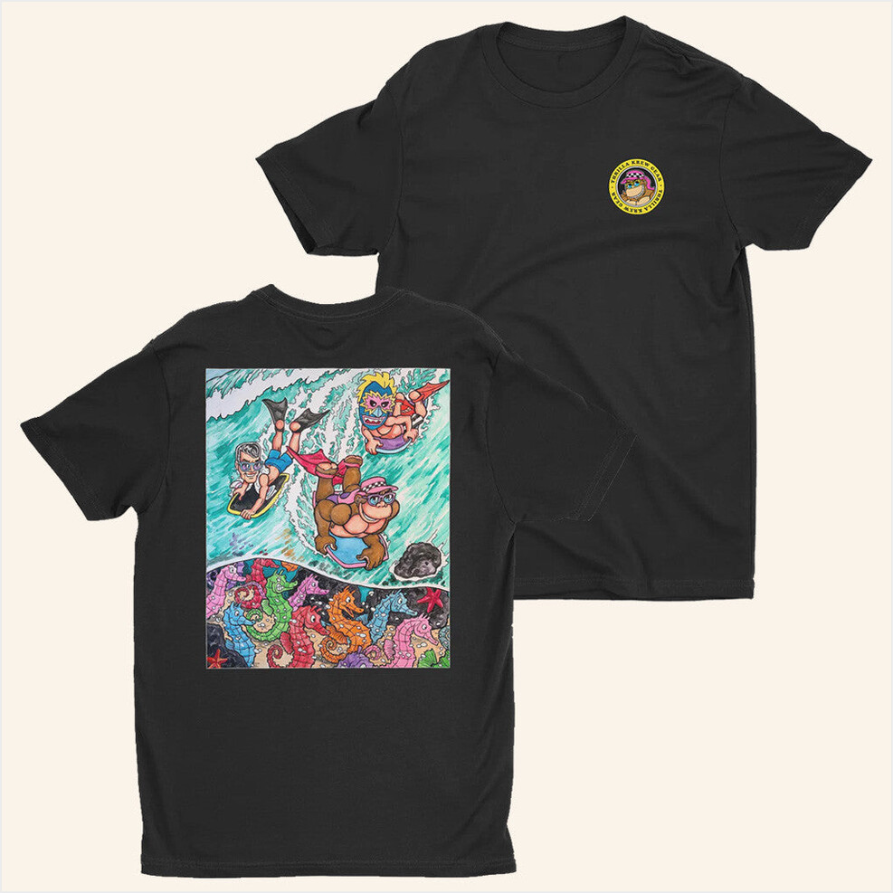 Sea Horse Traffic T-Shirt Thrilla Krew Merch Best Birthday Gifts For Son BFF Gifts Ideas