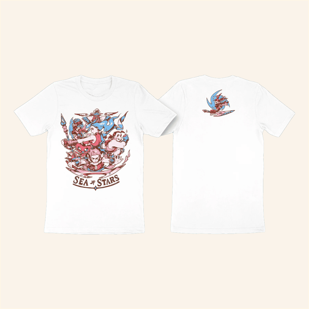 Sea Of Stars Solstice Warriors Shirt Fangamer Merch Best Friend Gift Ideas Birthday Gift Ideas