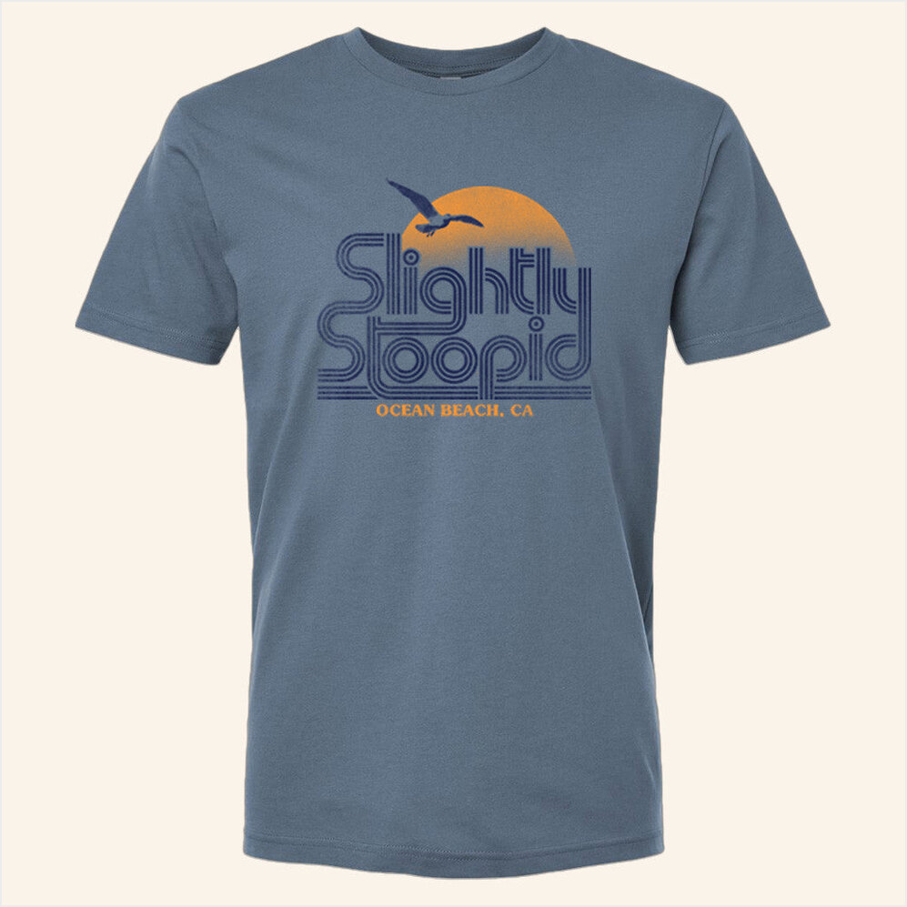 Seagull Sunset T-Shirt Slightly Stoopid Merch Birthday Gift Ideas Christmas Presents