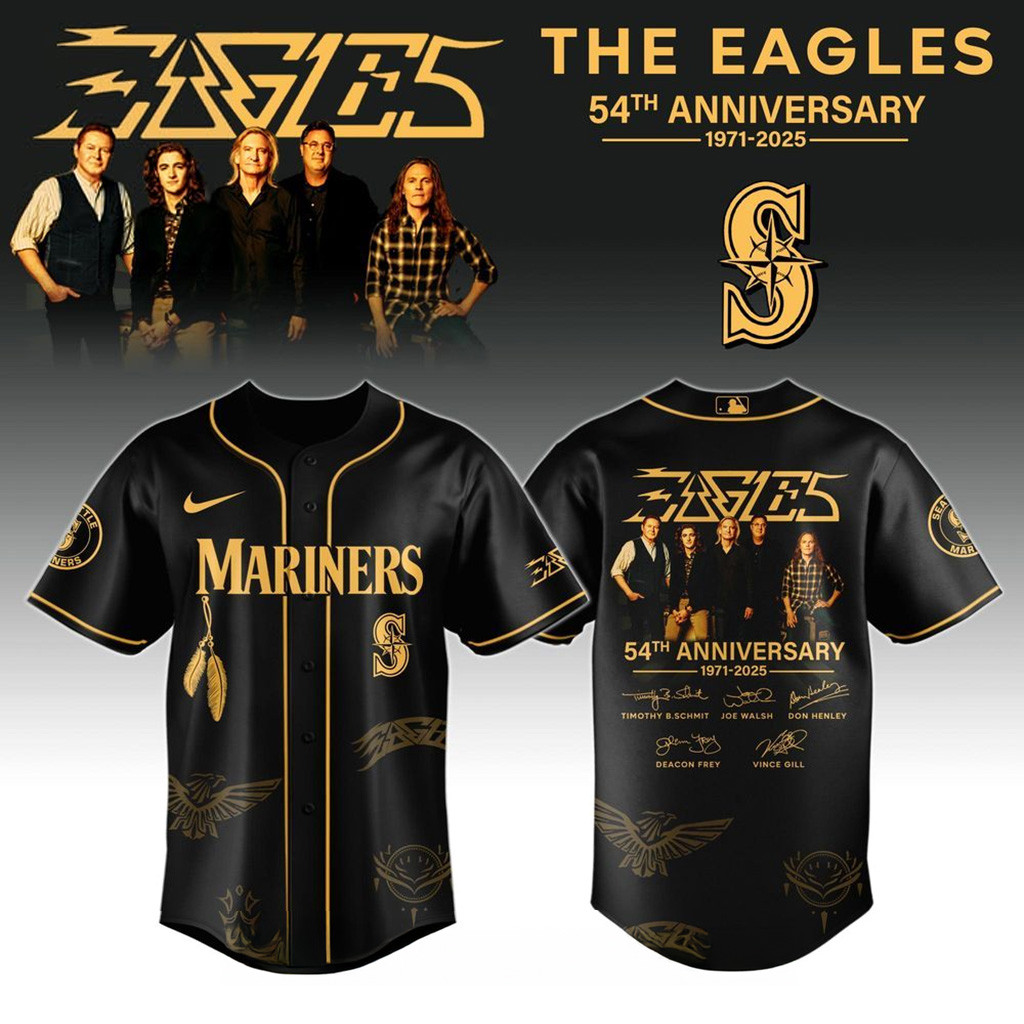 Seattle Mariners X Eagles Band Music Jersey 2025