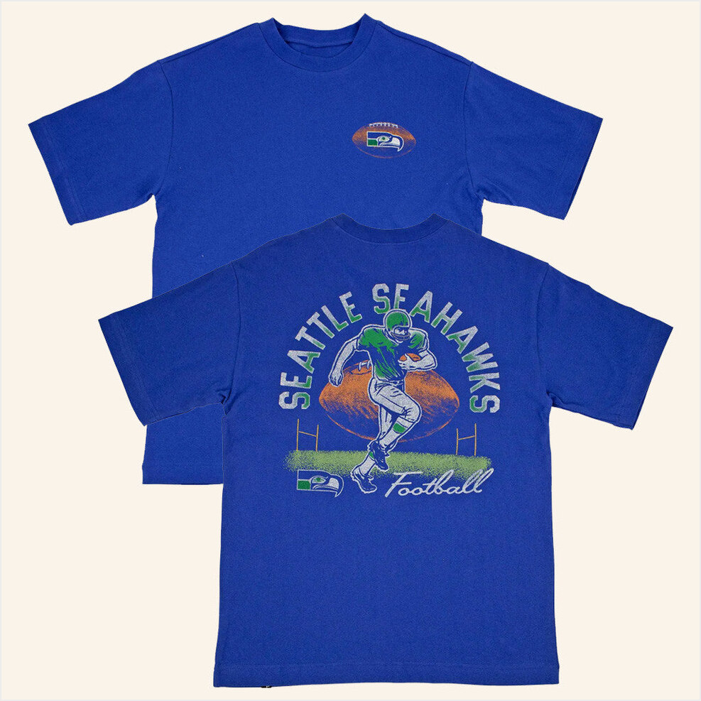Seattle Seahawks Royal Game On Foundation T-Shirt Simply Seattle Storm Merch Gifts For Dudes