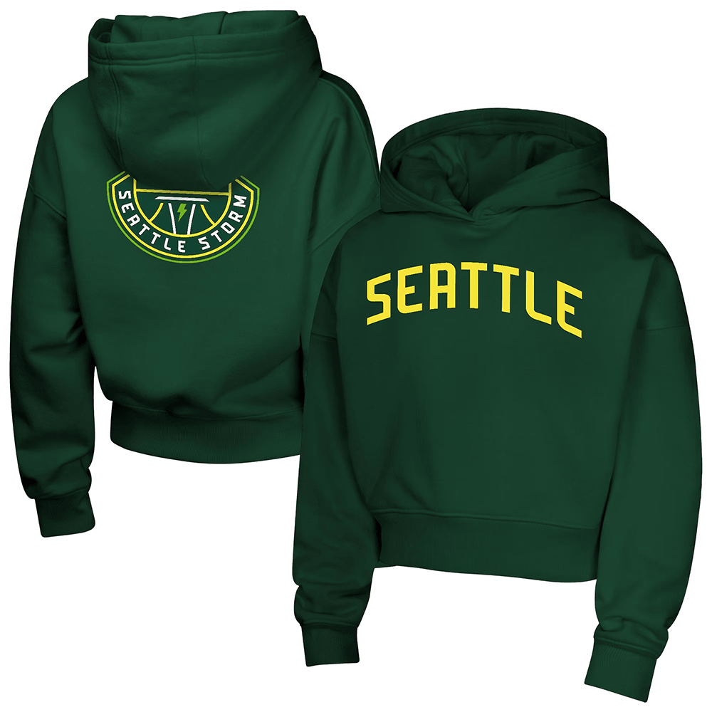 Seattle Storm Merch Seattle Storm Green Hoodie Best Gifts For Basketball Lovers