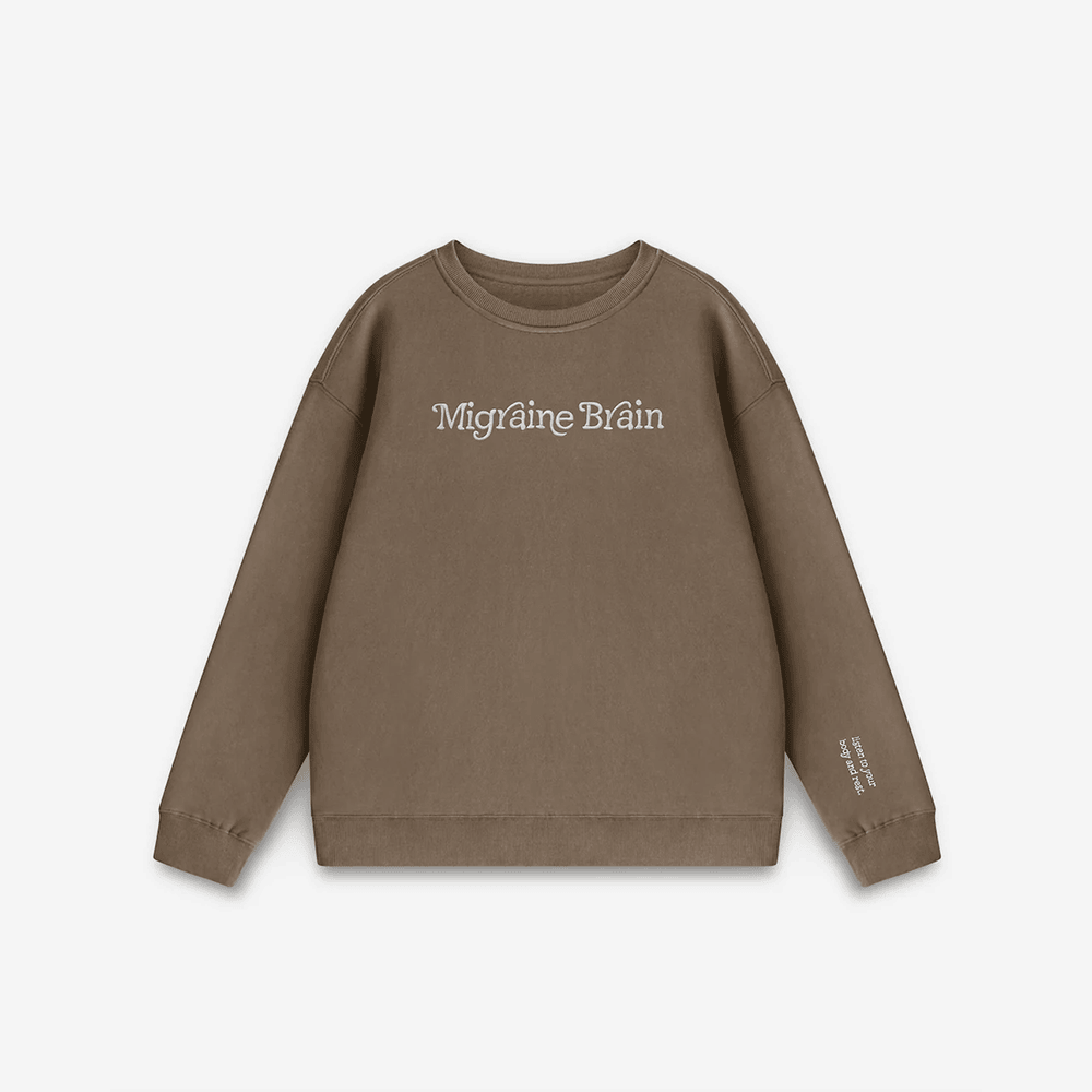 See The Way I See Merch Overthinker Sweatshirt Migraine Brain Sweatshirt Gifts For Girlfriend