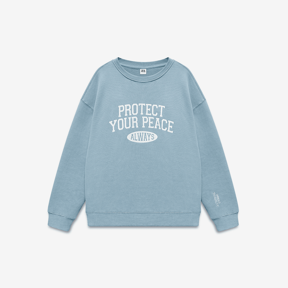 See The Way I See Merch Overthinker Sweatshirt Protect Your Peace Sweatshirt Sister Gifts