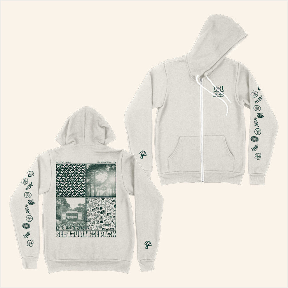 See You At The Park Zip Hoodie Outside Lands Merch Present For Husband Birthday Gifts For BFF