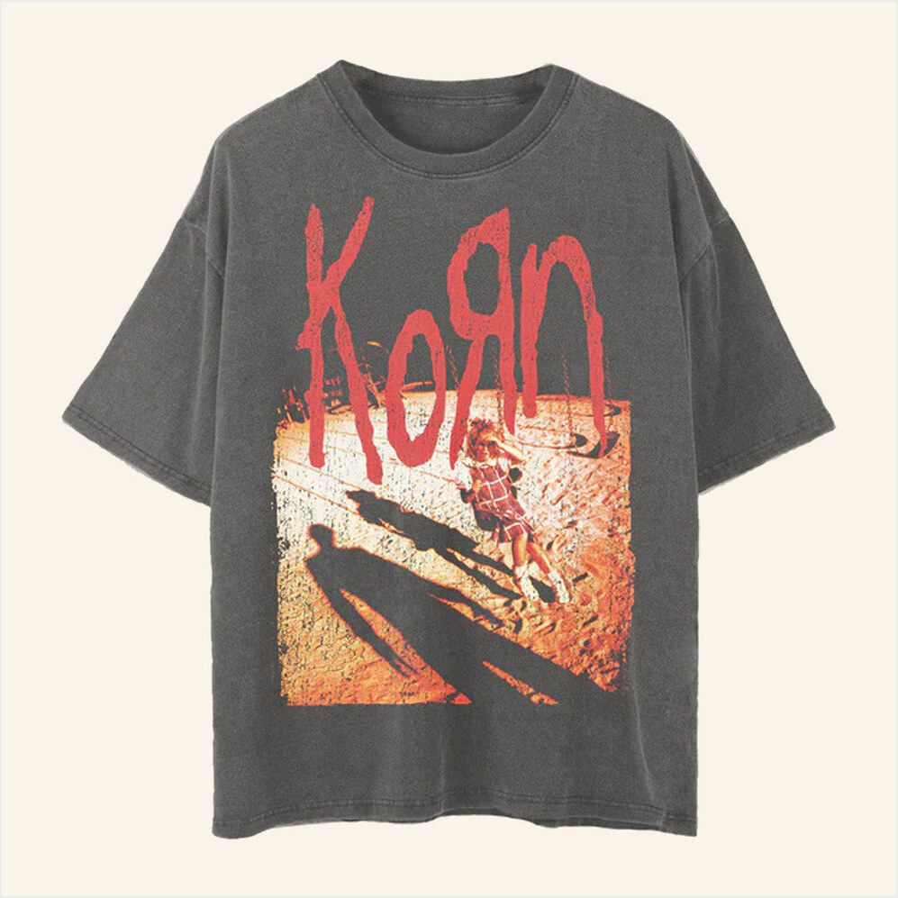Self Titled Vintage T-Shirt Korn Merch Birthday Gifts For Music Fans Gifts For Best Friend