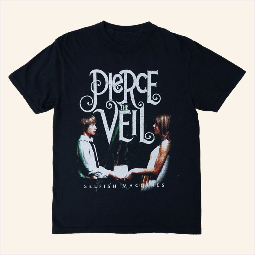 Selfish Machines T-Shirt Pierce The Veil Merch Birthday Gifts For Best Friend Gifts For Besties