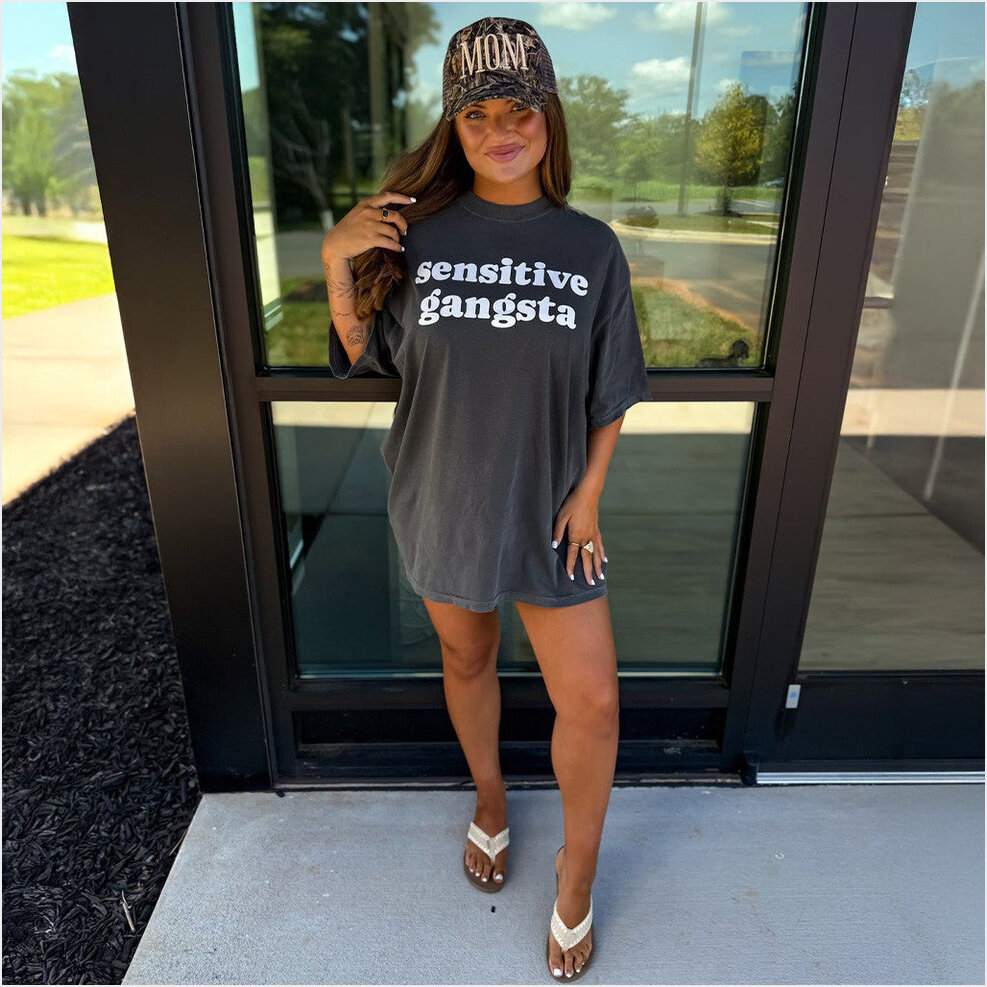 Sensitive Gangsta Shirt Sensitive Gangsta Merch Best Birthday Gift Ideas Christmas Presents