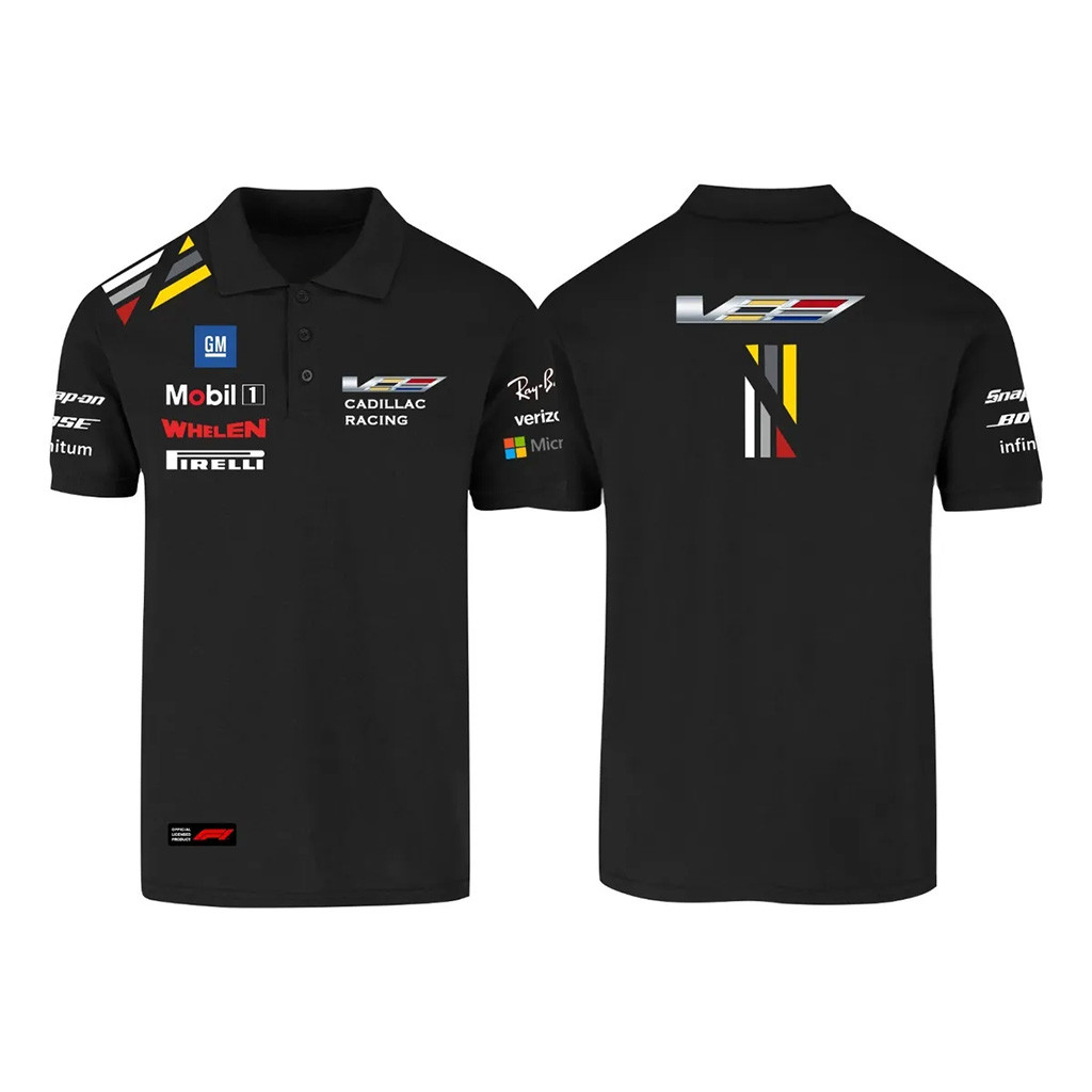 Sergio Checo Perez Merch Cadillac Racing 2026 F1 Polo Shirt Presents For Boyfriend