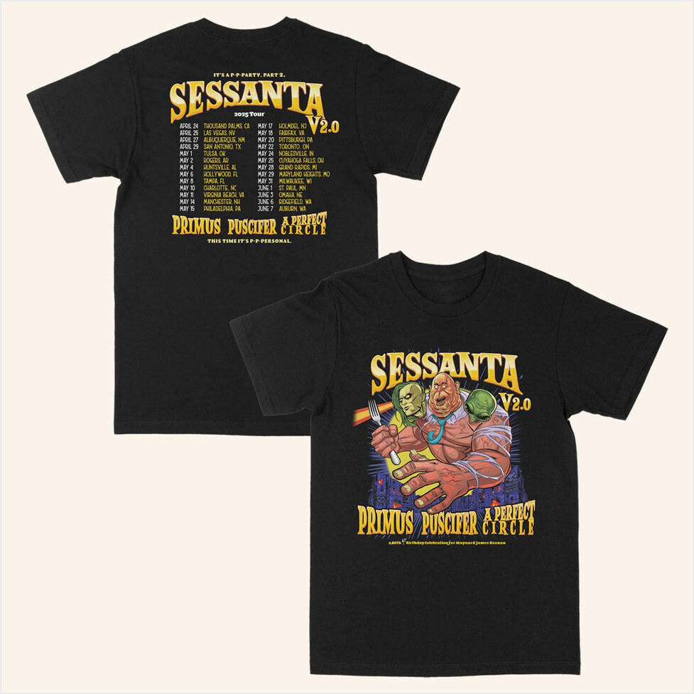 Sessanta V2 0 Zip T-Shirt Sessantalive Merch Gift Ideas For Boyfriend BFF Birthday Gifts