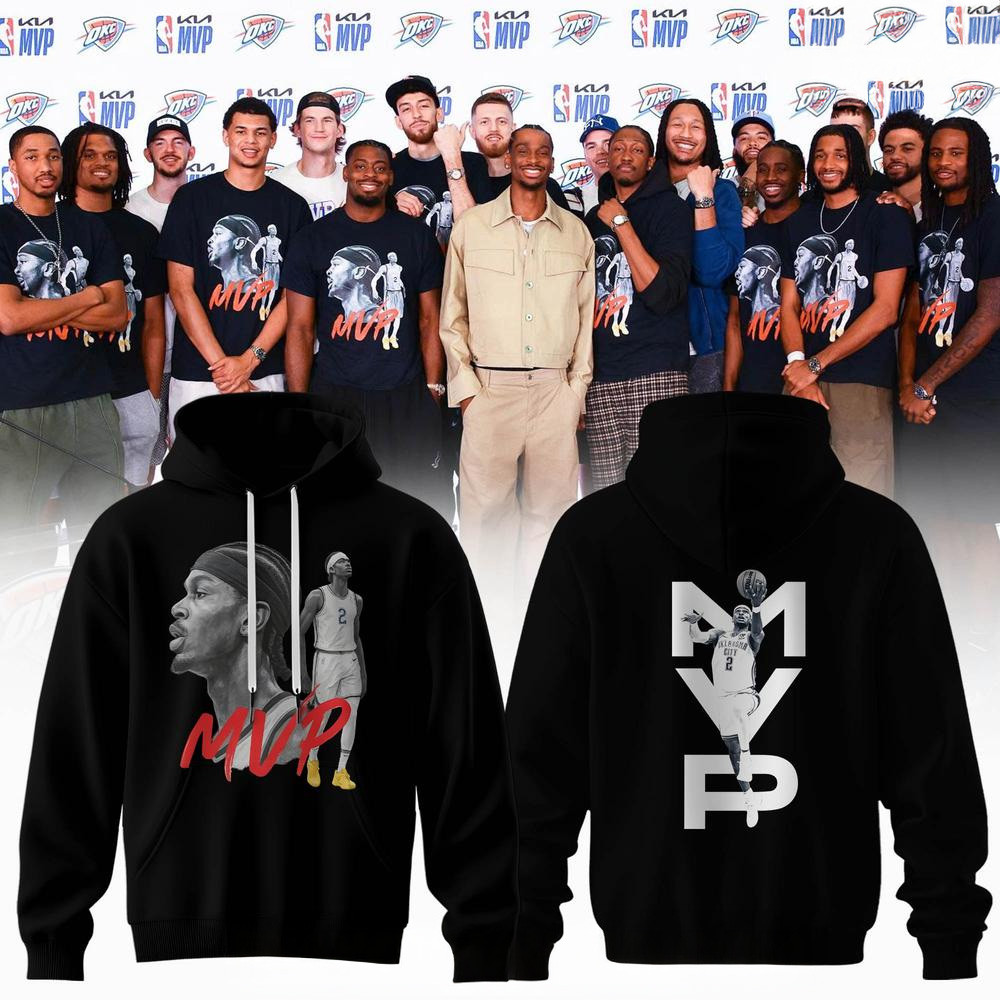 Shai Gilgeous Alexander 2025 NBA MVP Limited Edition Hoodie Awesome Father's Day Gifts