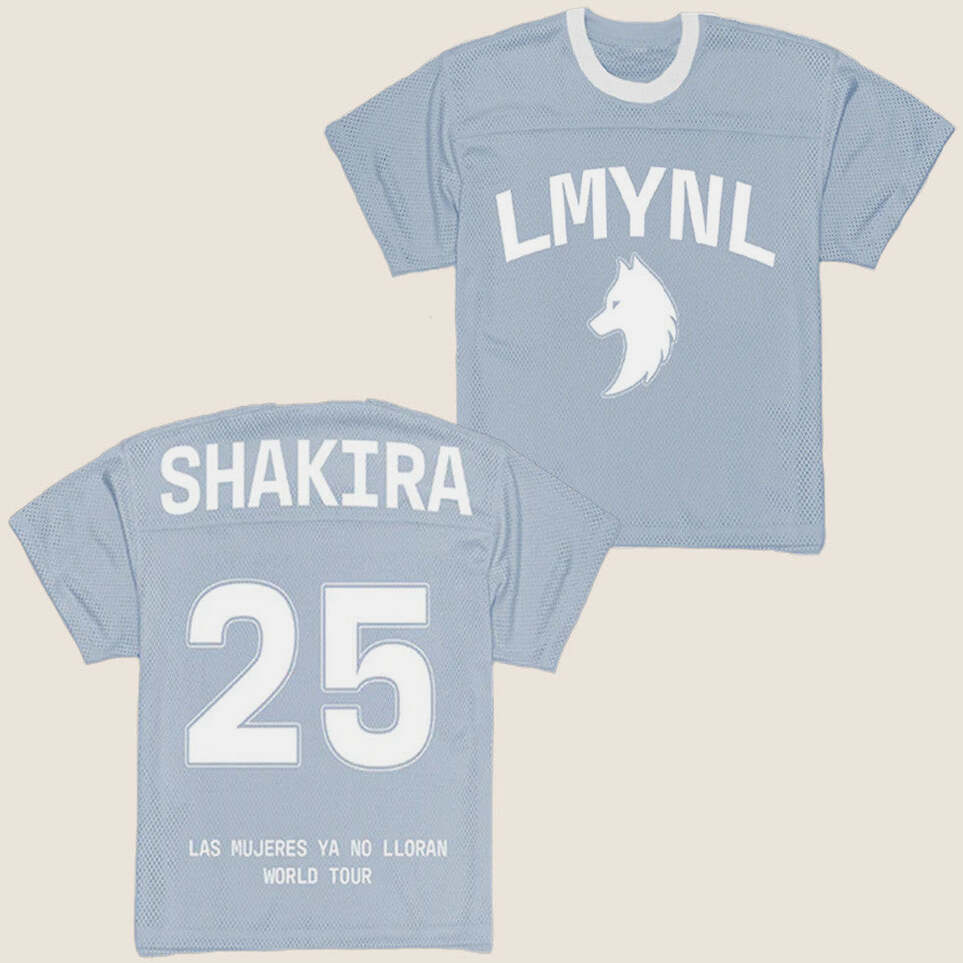 Shakira Merch Lmynl World Tour Jersey Gifts For Best Friends Birthday Gifts For Him