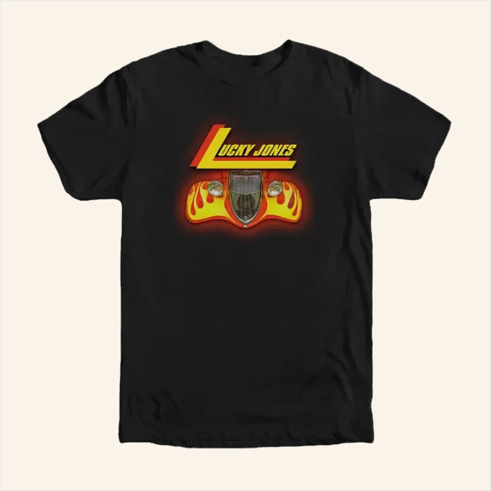 Sharp Dressed T-Shirt Lucky Jones Music Merch Birthday Gifts For Father BFF Gifts Ideas