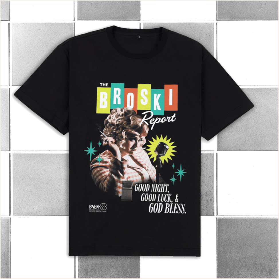 Shirt Brittany Broski Merch Brittany Broski Merch Tune In Tuesdays T-Shirt Gifts For Fan