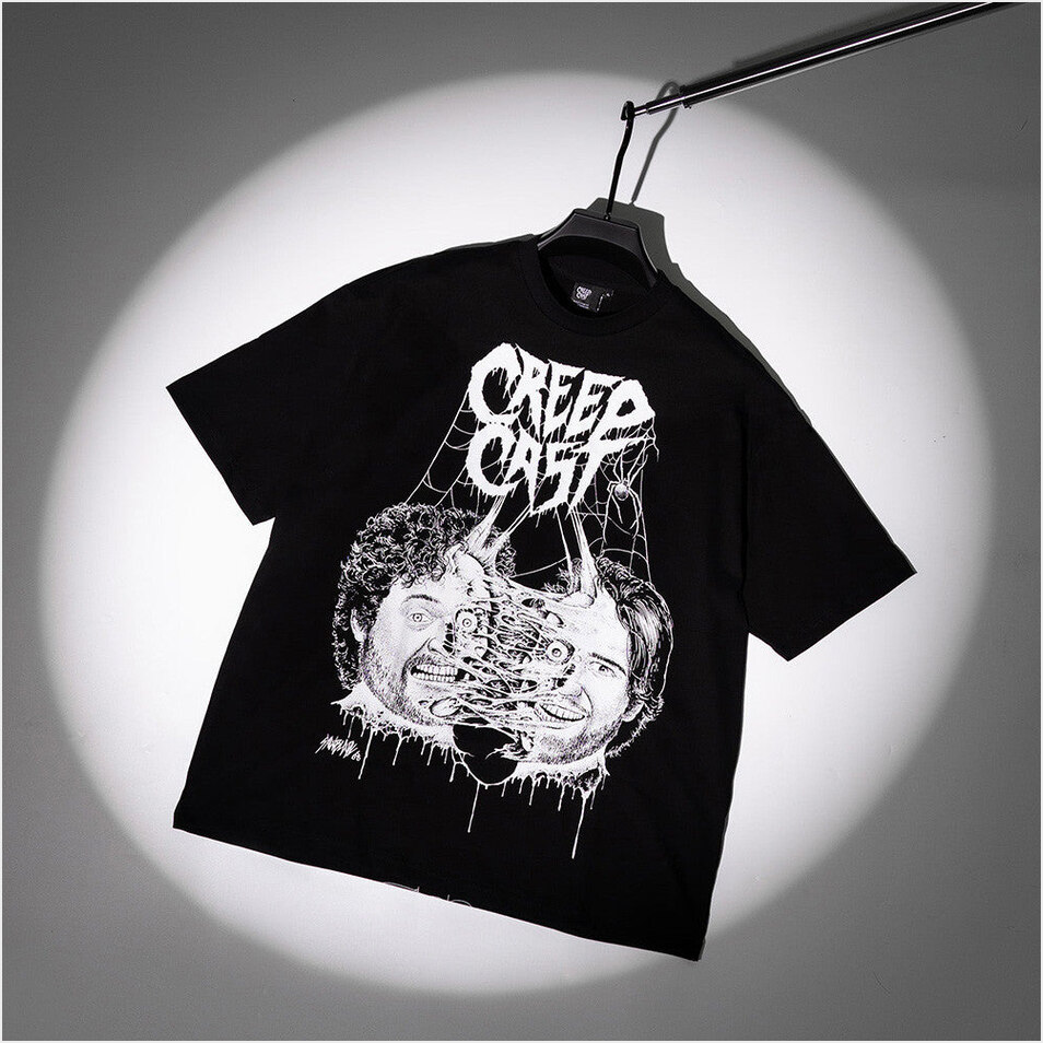 Shirt Creepcast Merch Creep Cast Papa Meat T-Shirts Horror Podcast Merchandise
