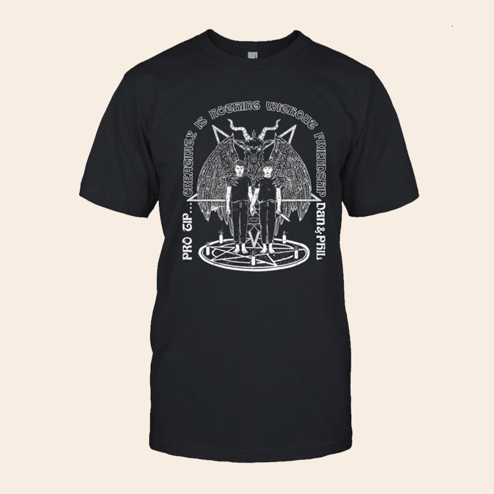 Shirt Dan And Phil Merch Dan And Phil Ritual T-Shirt Birthday Gifts For Fans Retro Gifts For Him