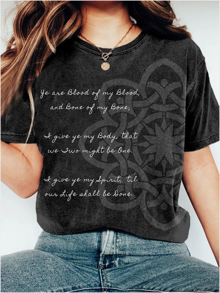 Shirt Outlander Merch Blood Of My Blood Outlander T-Shirt Sassenach Birthday Gifts For Brother