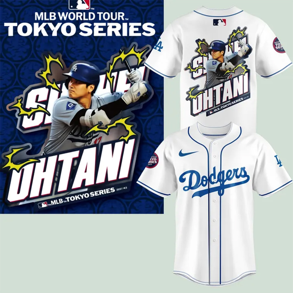 Shohei Ohtani Tokyo Series Baseball Jersey Presents For Baseball Fans
