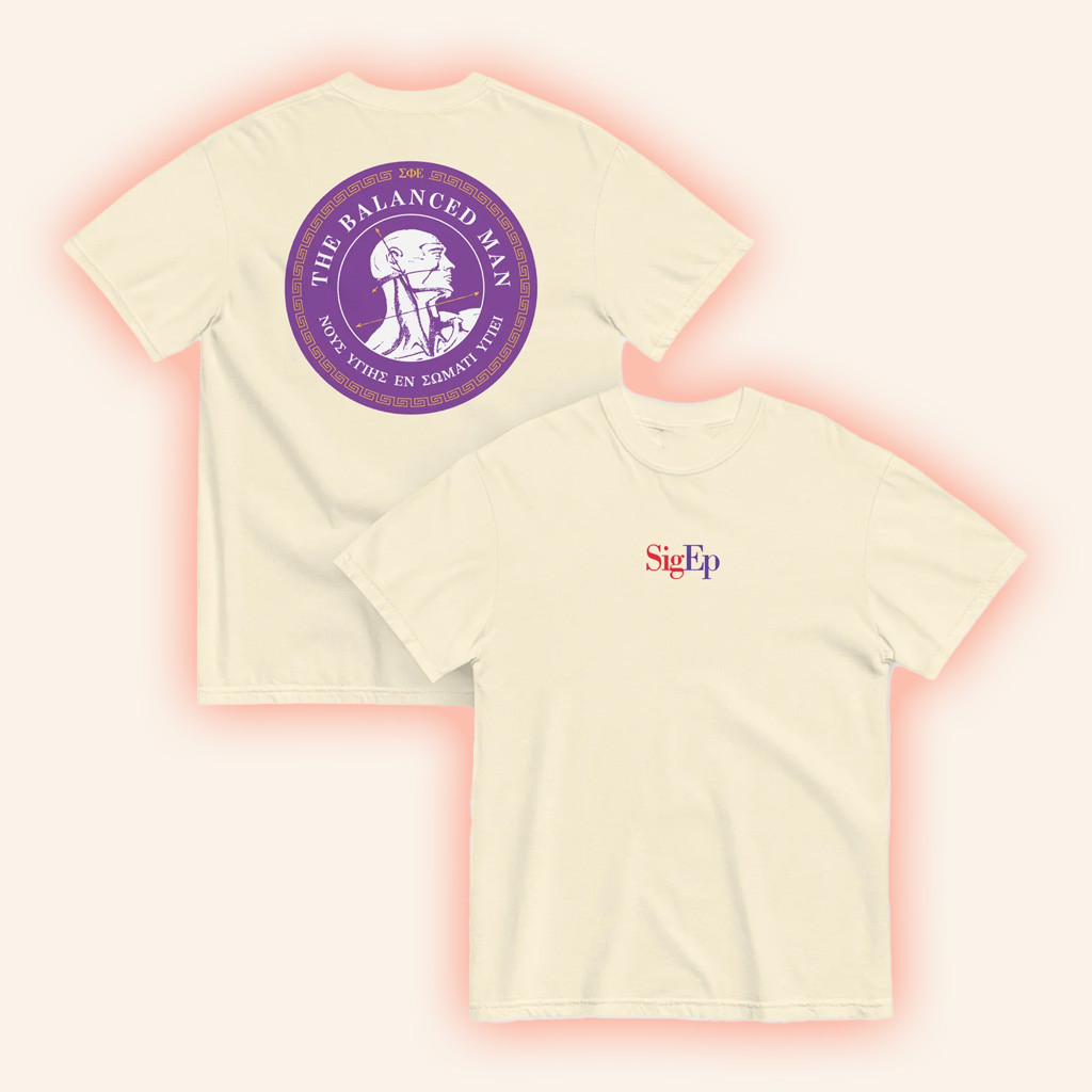 Sigma Phi Epsilon Merch Sigep Balanced Man T-Shirt Gifts For Friends